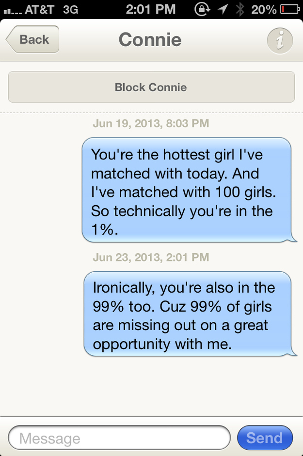 funny messages dating websites