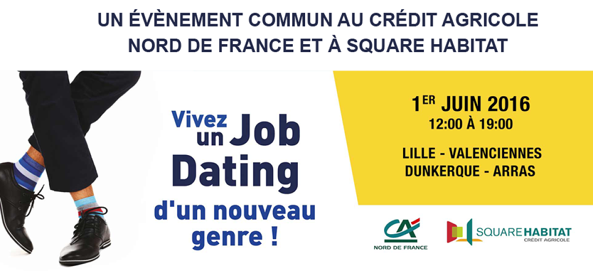 job dating credit agricole nord de france