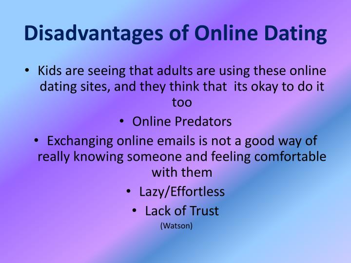 risks of online dating sites
