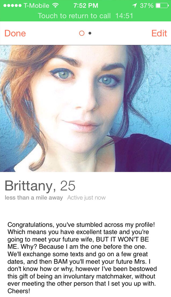 good examples of female online dating profiles