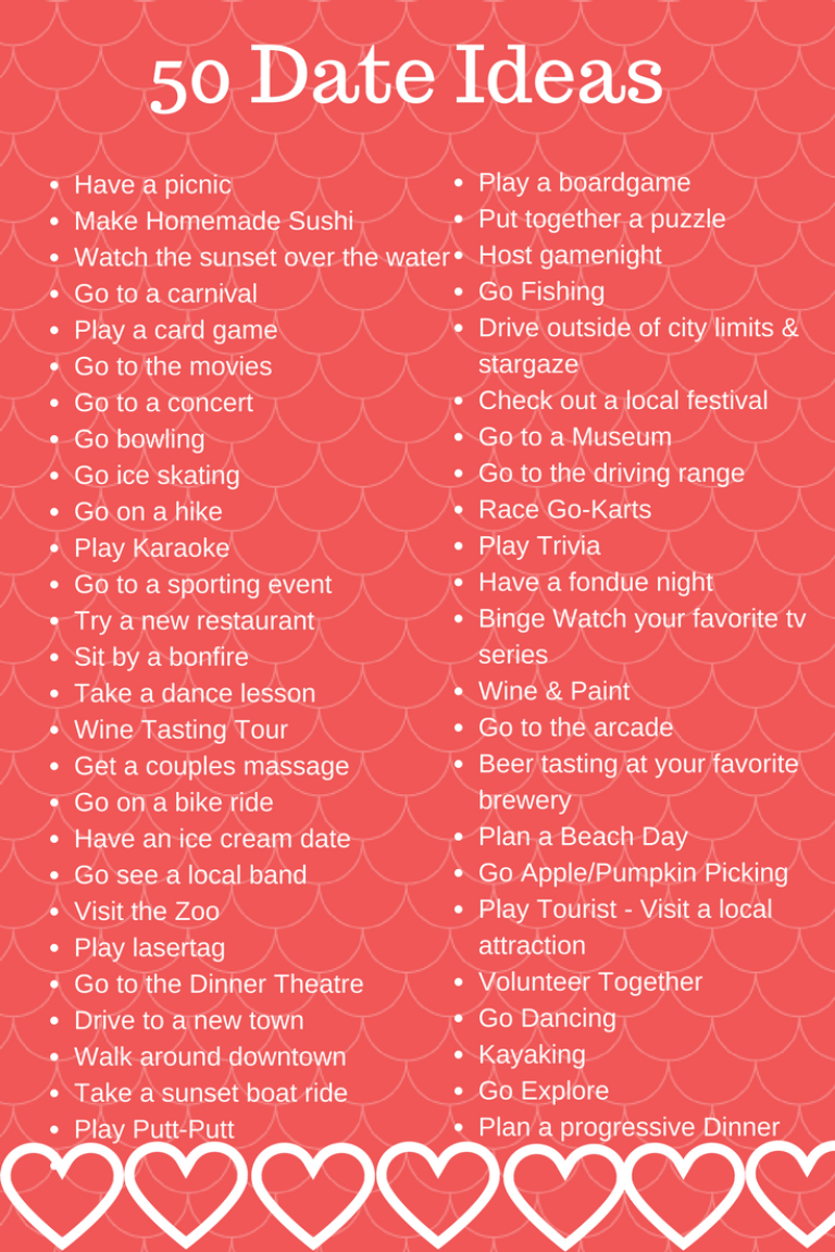 romantic things to do when first dating