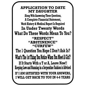 application for dating my teenage daughter