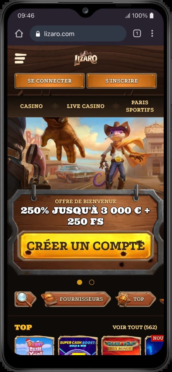 Image: Een Overzicht van Lizaro Online Casino Nederland met Inloggen Opties